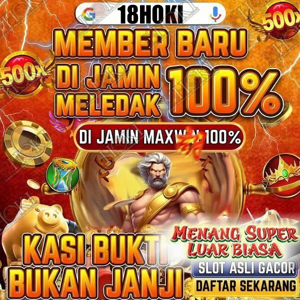 18HOKI: Situs Slot Online Terpercaya Pasti Menang Hari Ini