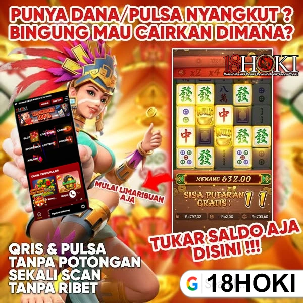 18HOKI - Slot Mpo Depo Pulsa Indosat Tanpa Potongan 10k Pasti Jp