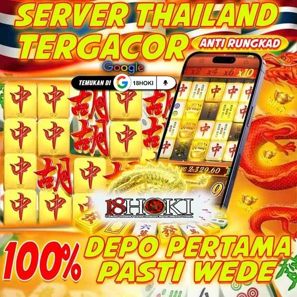 18HOKI > Agen Slot Server Thailand Asli Konek Petir Banjir Scatter