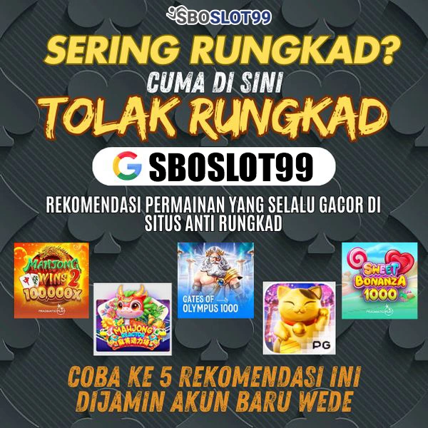 Sboslot99 - Agen Situs Slot Online Bet 400 Terpercaya Gampang Maxwin